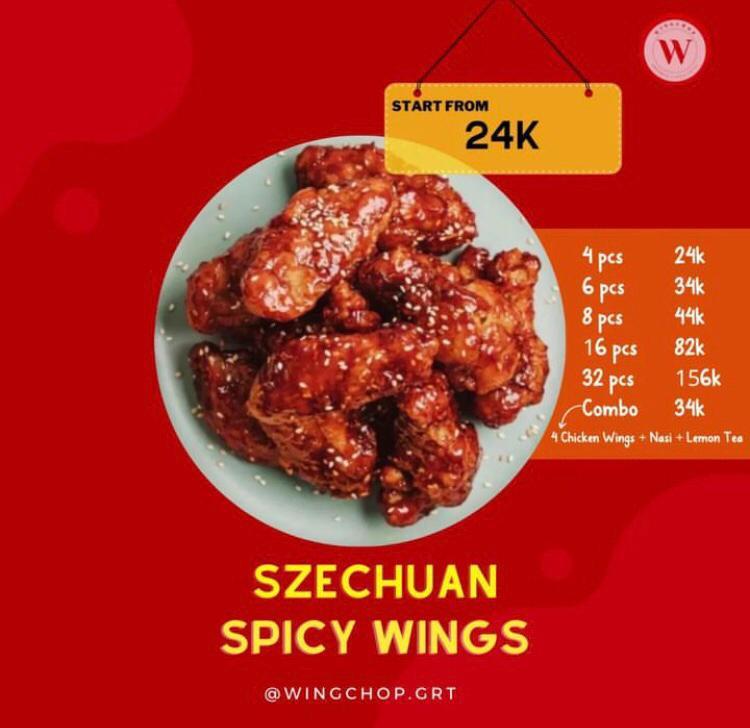 szechuann spicy wings